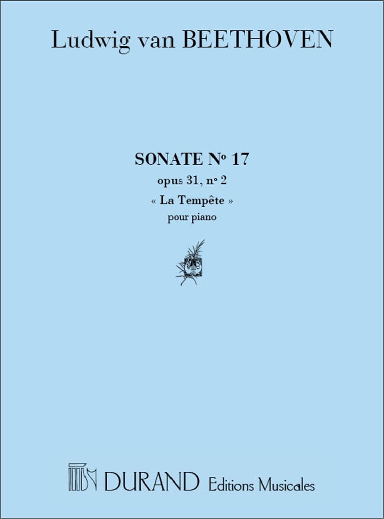 Sonate En Re Mineur Op 31 N 2 N 17 Piano